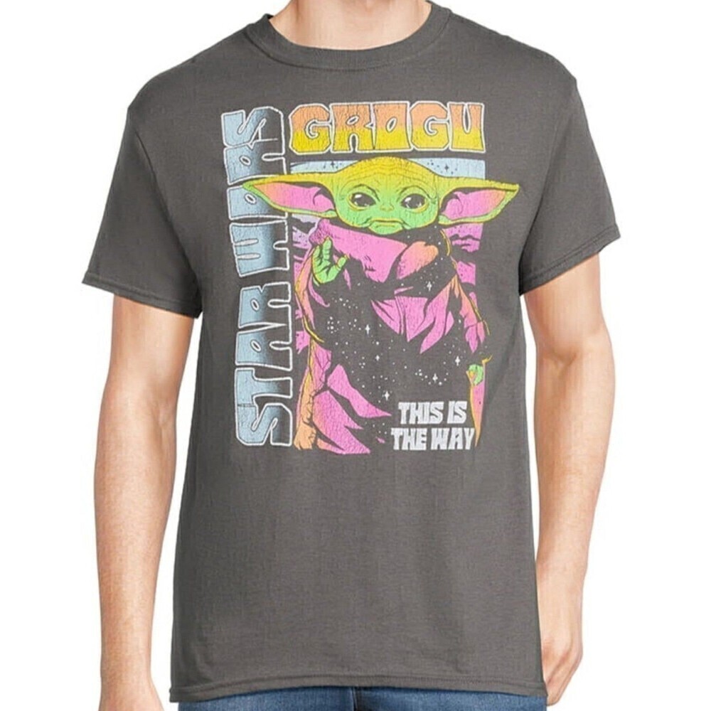 Star Wars Men's Grogu Graphic Tee, Sizes Medium